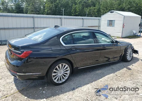 2022 BMW 740 Xi from USA, damaged, VIN WBA7T4C01NCH64325